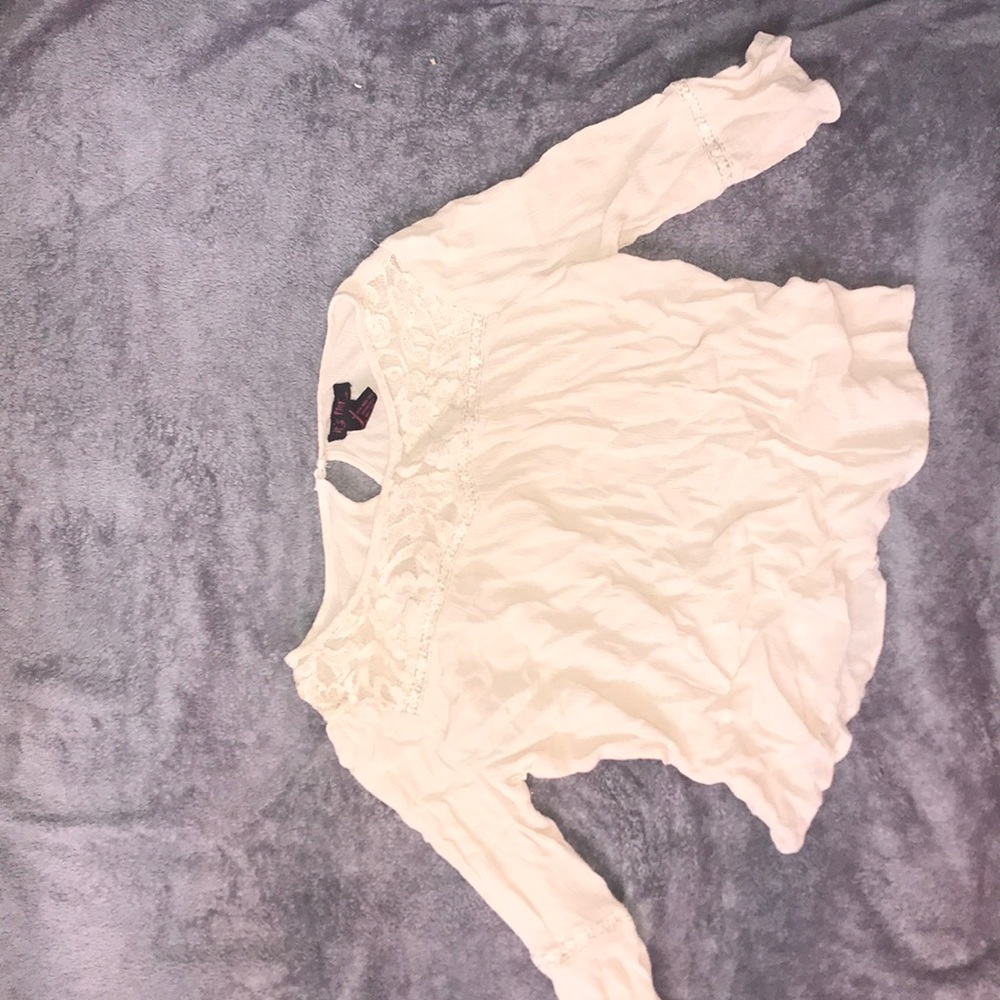 Boho cream color top size M